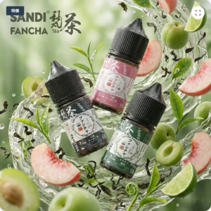 日本 sandi fancha 梵茶煙油 (30ml) | 35mg 擬真茶香 & 低甜口感 (鐵觀音/碧螺春)